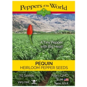 بذور الفلفل Pequin Bird Pepper